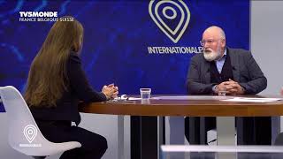 Internationales  Frans Timmermans  TV5MONDE  Le Monde  6 novembre 2021 [upl. by Vi429]