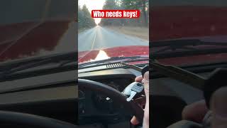 No key with engine running bj60 landcruiser keys [upl. by Yelreveb]