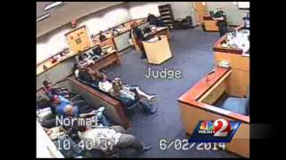 Full video Argument led to judge allegedly punching lawyer [upl. by Spiegel]