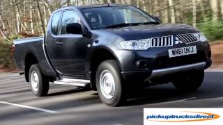 Mitsubishi L200 Club Cab Review [upl. by Rehttam]