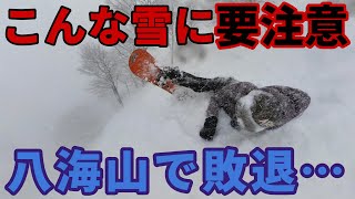 【警告】スノーボード初心者が八海山パウダーに処された【湯沢の雪質に異常】スキー場ゲレンデレポート 20240313 [upl. by Ggerg]