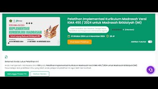 Pelatihan Implementasi Kurikulum Madrasah KMA 4502024  3 1 Struktur Kurikulum Madrasah [upl. by Col897]