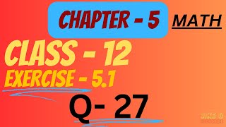 Class 12 Ex 51 Q27 Math  Continuity  Chapter 5 Q27 Ex 51 Class 12 MathEx 51 Q27 Class 12 Math [upl. by Elenaj]