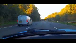 British motorway Autumn drive [upl. by Garrity635]