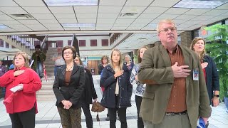 New Veterans Claim Center opens at Texarkana College [upl. by Narok]