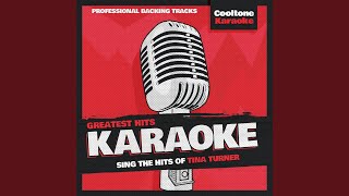 Addicted to Love Originally Performed by Tina Turner Karaoke Version [upl. by Tillie]