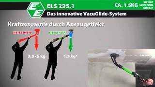 Levigatrice per soffitti e pareti estensibile Professionale Eibenstock ELS 225 1 [upl. by Eleanore]