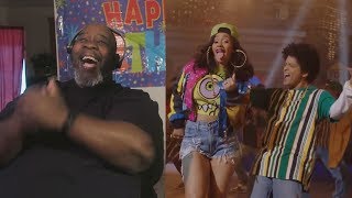 Dad Reacts to Bruno Mars  Finesse Remix  Feat Cardi B Official Video [upl. by Akina408]