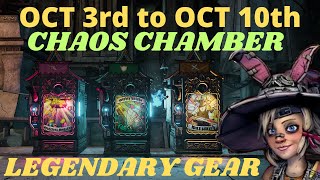 Tiny Tinas Wonderlands  OCTOBER 3 2024  Chaos Chamber Gear This Week [upl. by Alahc]