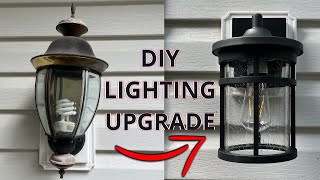 Replace an Outdoor Light Fixture  3 Install Tips [upl. by Enaxor]