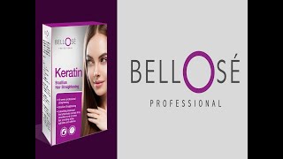 Bellose keratin Brazilian hair straightening [upl. by Takeo]