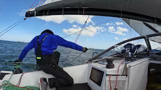 Best Flying Sail Furler Karver KF3 furler How to furl code zero  spinnaker [upl. by Klement568]