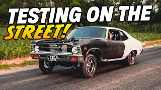 Testing The Nova on the Street amp Weekly Maintenance on the Racecars [upl. by Nap]