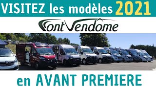 PRÉSENTATION de 9 modèles quot2021quot FONT VENDÔME  Fourgon  Van [upl. by Ahsinod14]