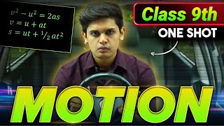 Motion Complete Chapter🔥 CLASS 9th Science NCERT covered  Prashant Kirad [upl. by Ytsrik]