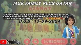 happy birthday party for ASENAT PentherMuk0786 YouTube happybirthdayofficial [upl. by Audra955]