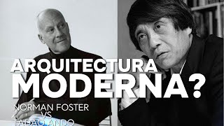 Arquitectura Moderna  TADAO ANDO vs Norman Foster  Un video mas de Arquitectura [upl. by Croteau289]