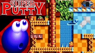 Super Putty  SNES 60fps Gameplay [upl. by Ahsenev]