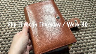 Flip Through Thursday  Week 30  July 2024  Pink Planner Girl [upl. by Blum]