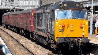 50008 ‘Thunderer’ amp 20007 working “The Hanson Hanse” to Kings Lynn [upl. by Harding]