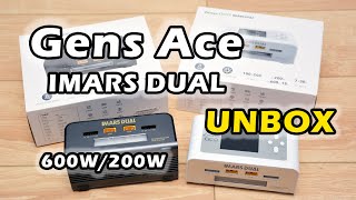 Gens Ace Imars Dual Charger Unbox，格氏最新双路航模平衡充开箱测评 [upl. by O'Driscoll]