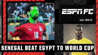 Senegal break Egypt hearts AGAIN Laser controversy as Mane beats Salah to World Cup spot  ESPN FC [upl. by Panter]