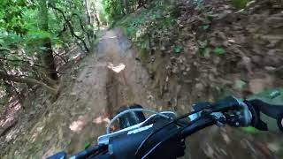 PART 2  RIDING KTM 450 XCF NORTH GEORGIA MOUNTAINS [upl. by Enra]