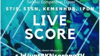 LIVE SCORE SKD STIS KEMENHUB IPDN [upl. by Milks]