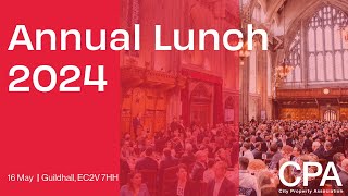 CPA Annual Lunch 2024 [upl. by Reginnej]