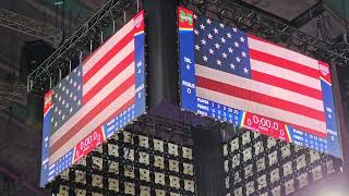 Worlds Largest Pipe Organ at Boardwalk Hall Perforns National Anthem at MAAC Championship [upl. by Oramug]