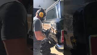 87’ Grand Wagoneer restoration has begun offroadpursuit jeepguy grandwagoneer classicjeep [upl. by Kamat147]