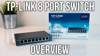 TPLink TLSG108  This Cheap Switch Just WORKS [upl. by Eillam]