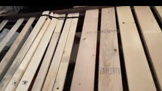 Upgrade Bed Slats for more mattress support How to add support to your mattress [upl. by Aztin600]