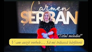 Carmen Serban  VAM AUZIT VORBELE  SĂMI TRĂIASCĂ BÂRFITORII  NewHIt 2022  Videoclip Oficial [upl. by Rosy]