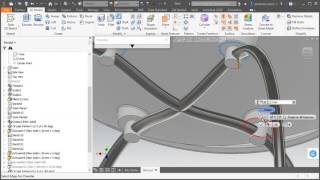 Autodesk Inventor  Projektowanie koncepcyjne krzesła [upl. by Aneehsat40]