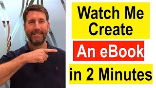 How To Create An EBook In 2 Minutes [upl. by Osrock723]