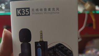 How to use K35 wireless microphonemicrophone mustwatch viral highlights [upl. by Lambard]