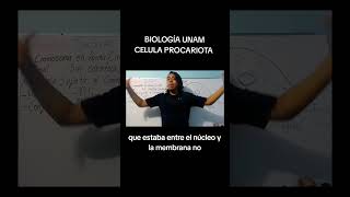 BIOLOGÍA UNAM CELULA PROCARIOTA vamospor120 admisionunam examenunam CELULAPROCARIOTA célula [upl. by Ailey]