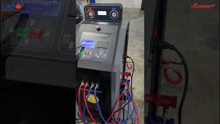 LAUNCHER LCHAC950 DUAL AC SERVICE MACHINE  CAS [upl. by Yejus851]