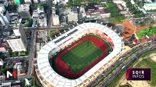 CAN 2023 en Côte d´Ivoire  le nouveau visage du stade Félix Houphouët Boigny [upl. by Suoirrad]