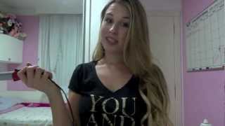 Tutorial Como fazer cachos com um Mini Baby Liss  Fabi Santina [upl. by Lemaceon]