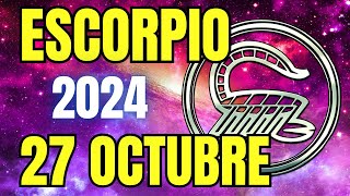 💪𝐑𝐞𝐜𝐮𝐩𝐞𝐫𝐚𝐬 𝐓𝐮 𝐏𝐨𝐝𝐞𝐫✨Horoscopo Escorpio Hoy ♏ 27 de Octubre de 2024 💥 [upl. by Pammi1]