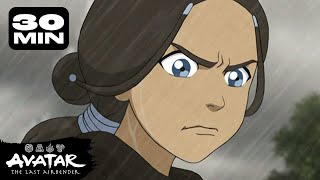 Kataras BEST Moments Ever 🌊  30 Minute Compilation  Avatar The Last Airbender [upl. by Zerline507]