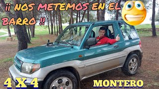 RUTA 4X4 por el barro 🚜 MITSUBISHI MONTERO IO 4X4  Sábado aburrido 🤔 Nooooo [upl. by Krenek759]