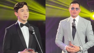 DOUBLE TIE SINA ALDEN RICHARDS AT DINGDONG DANTES NANALONG BEST ACTOR SA PMPC STAR AWARD FOR MOVIES [upl. by Rodl]