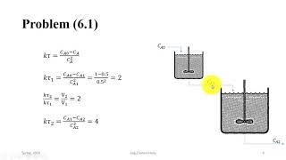 Advanced Reactor Design  Sec 3  Multiple Ideal Reactors for a Single Reaction [upl. by Aurie]