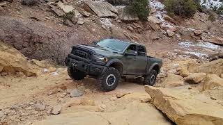 Dereks Power Wagon climb Dec 2022 [upl. by Ennaylil]