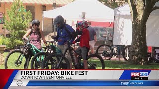 Bentonville First Friday Bike Fest [upl. by Seibold]