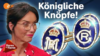 Geschenk des Königs Royale Manschettenknöpfe bezeugen königliche Dankbarkeit  Bares für Rares [upl. by Eednar]