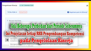 Penjelasan Lengkap tantang RHK Pengembangan Kompetensi pada Pengelolaan Kinerja [upl. by Sucramraj]